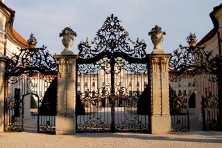 Esterházy-kastély kapuja - Fertőd