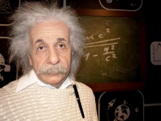 Albert Einstein viaszszobra, Bécs